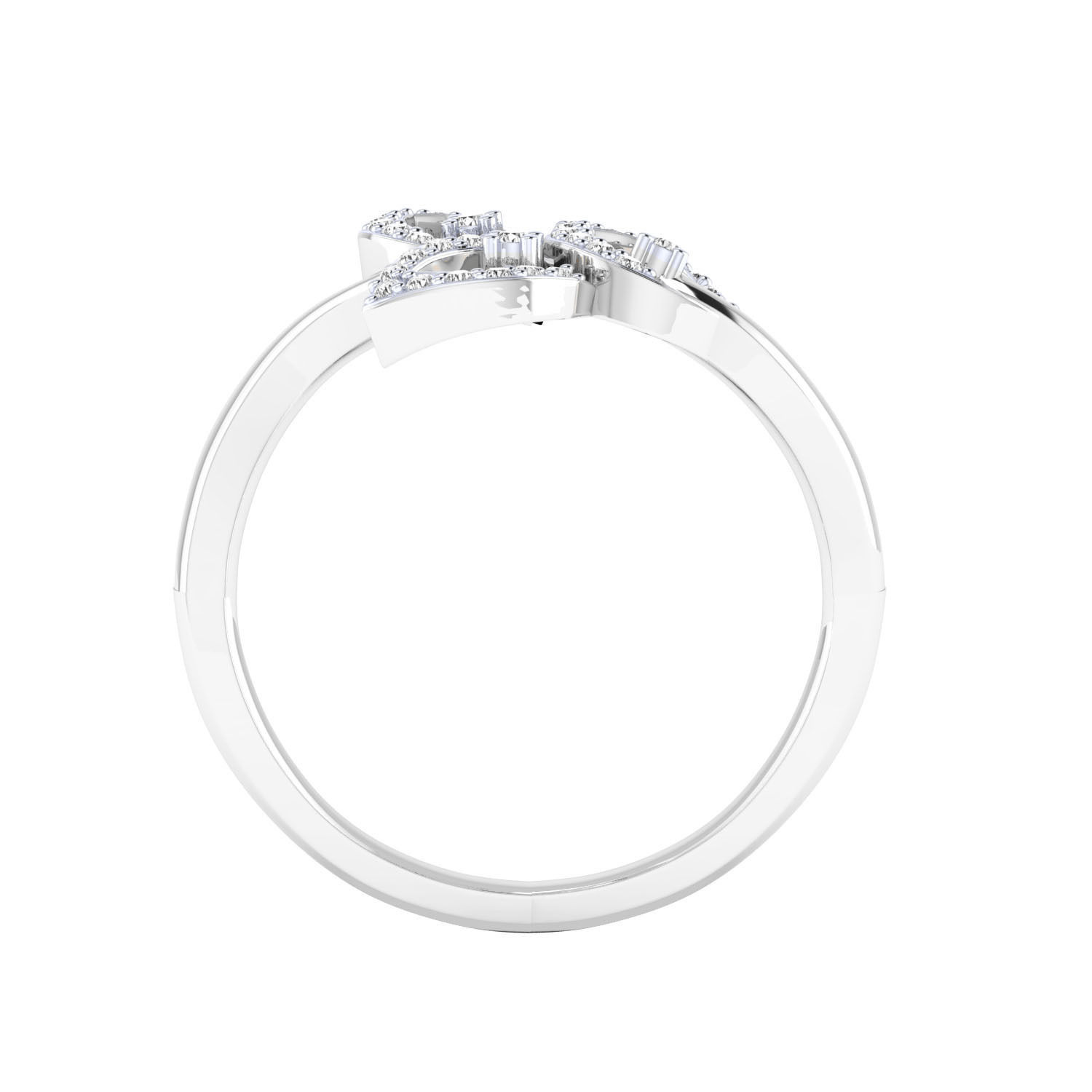 Women ring 3dm render 3D print model 3D print model_11