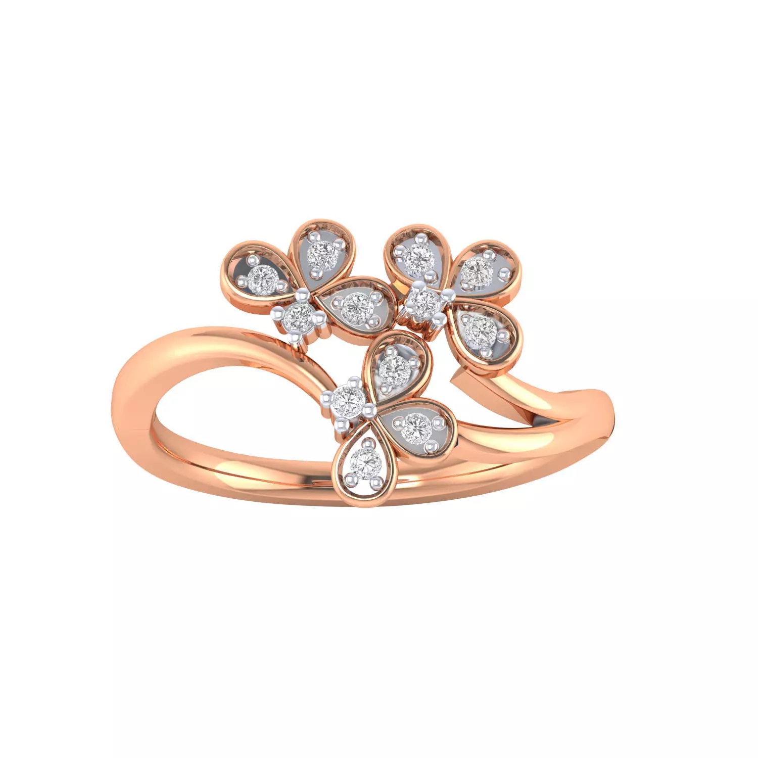 Women ring 3dm render 3D print model 3D print model_0