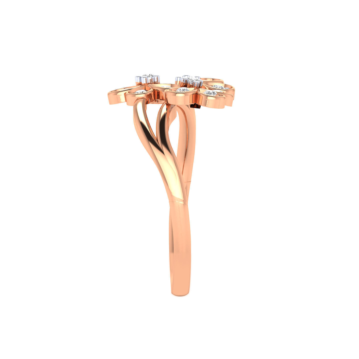 Women ring 3dm render 3D print model 3D print model_3