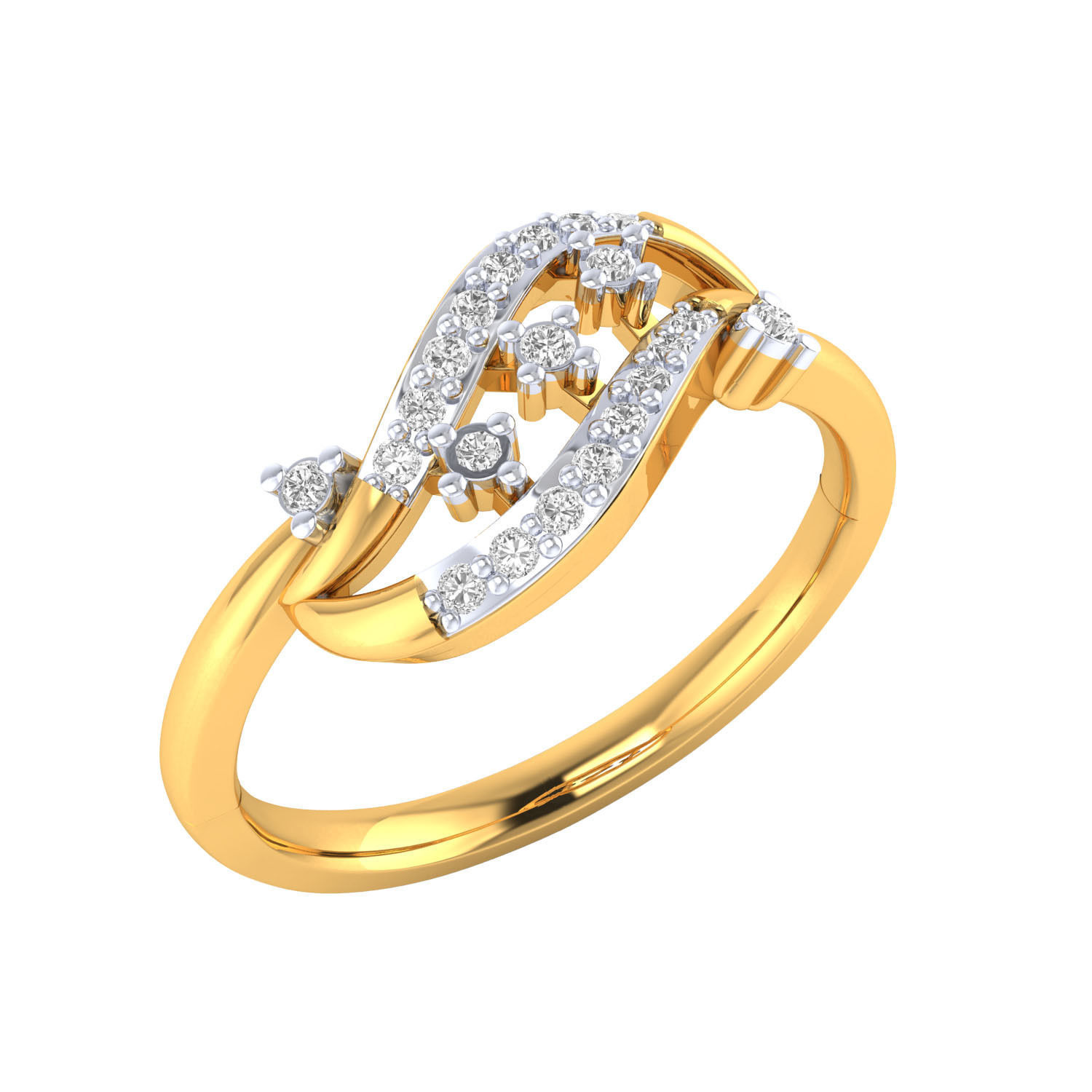 Women ring 3dm render 3D print model 3D print model_1