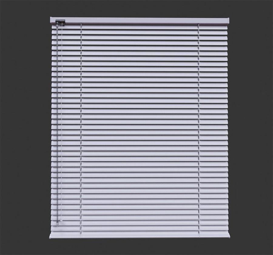 Window PVC Blinds Low-poly 3D model_1