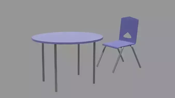 Table and Chair
