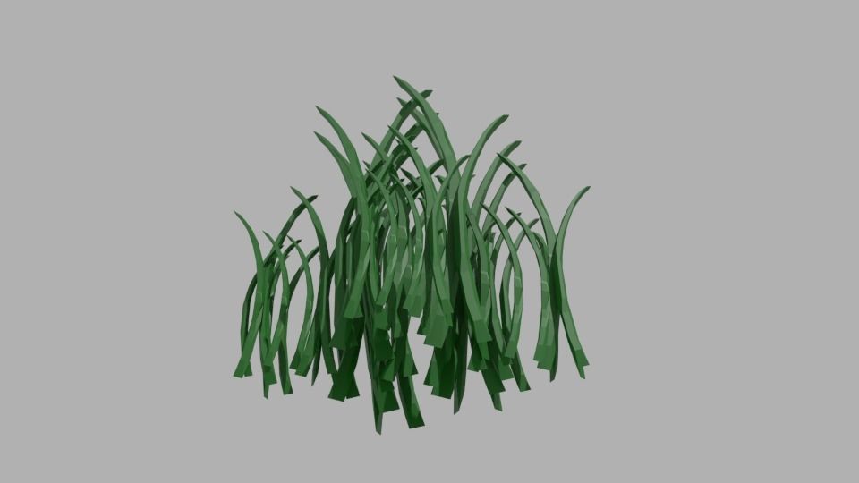 Grass Free 3D model_3
