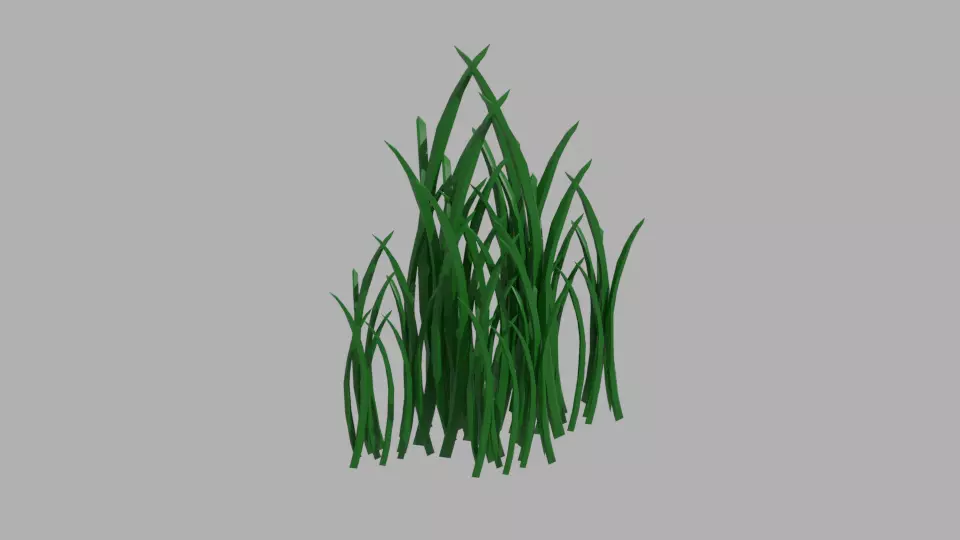 Grass Free 3D model_0