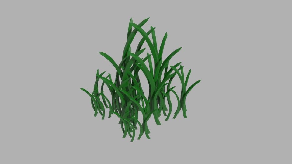 Grass Free 3D model_2