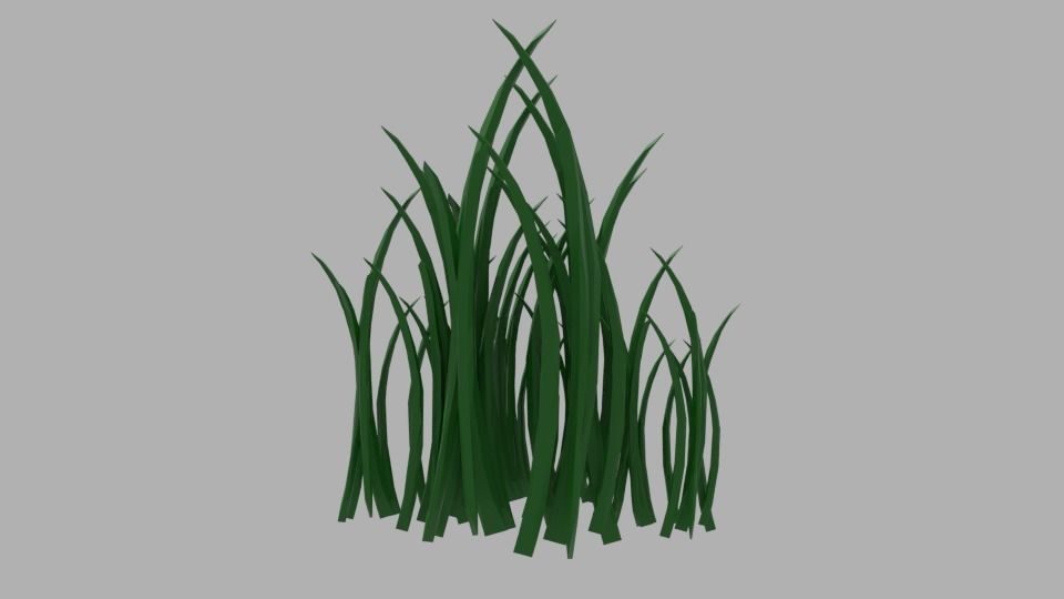 Grass Free 3D model_4