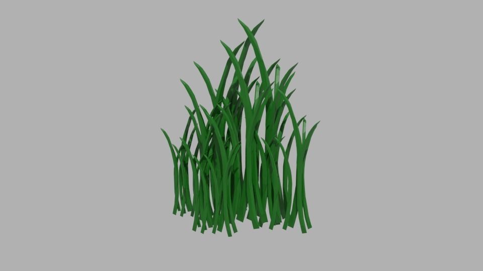 Grass Free 3D model_1