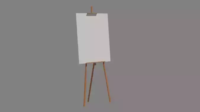 Easel with board