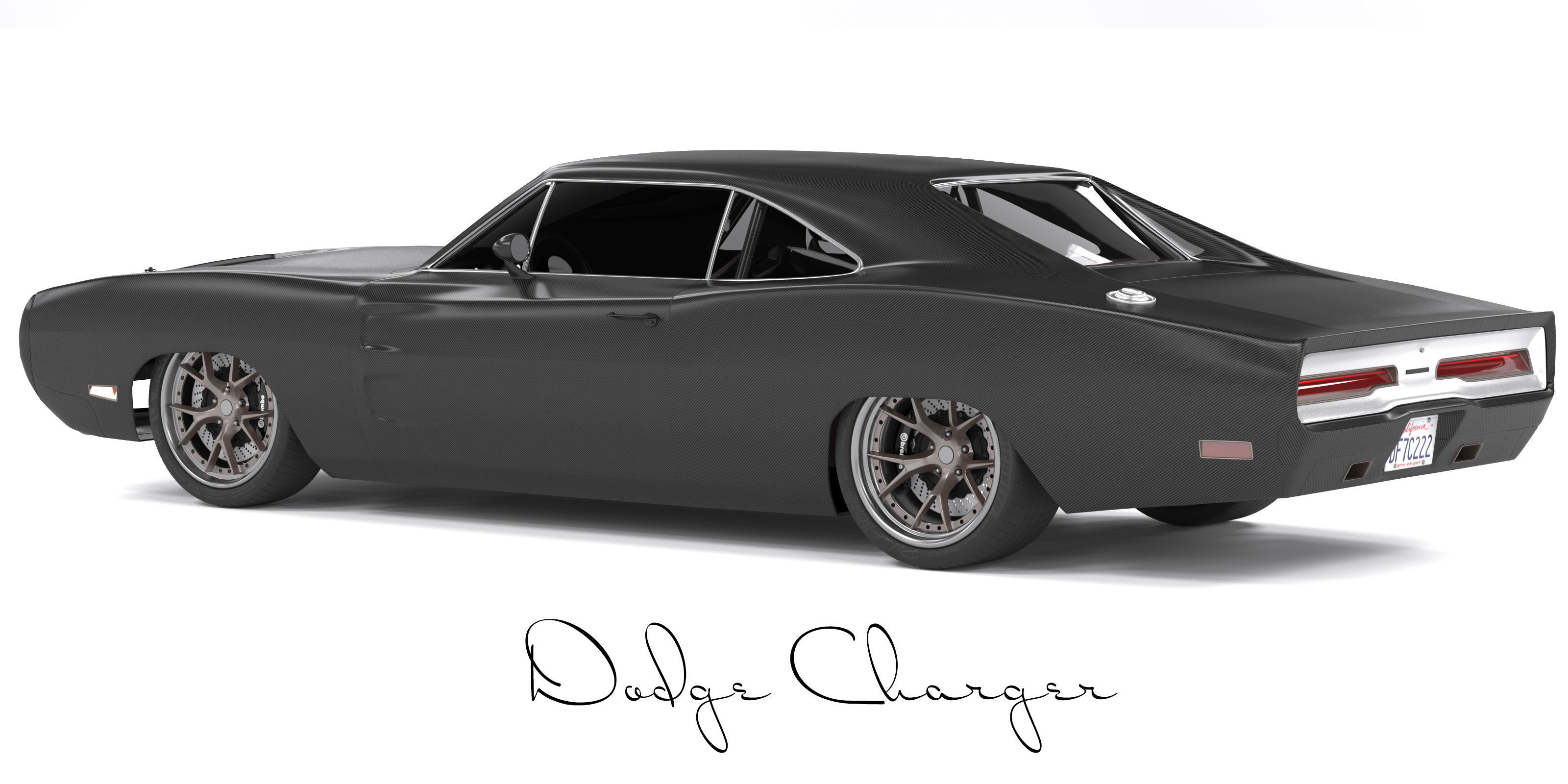 Dodge Charger  3D model_1