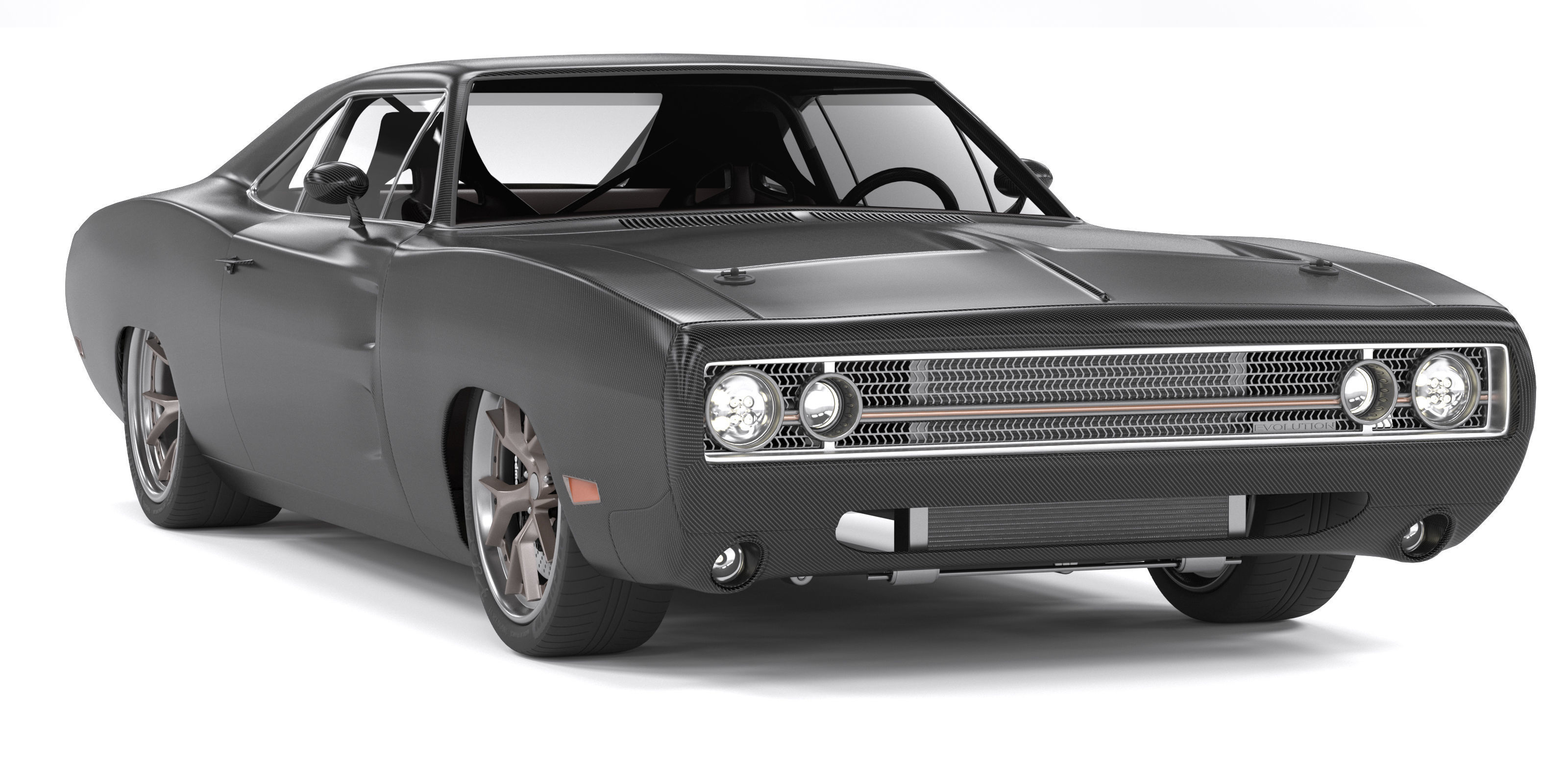 Dodge Charger  3D model_2