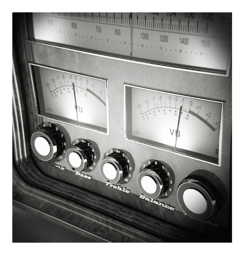 Old Time Radio 3D model_4