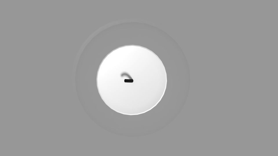 Candle in glass Free 3D model_1