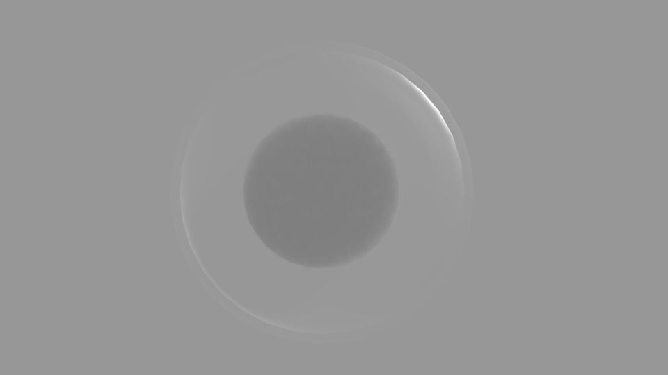 Candle in glass Free 3D model_2