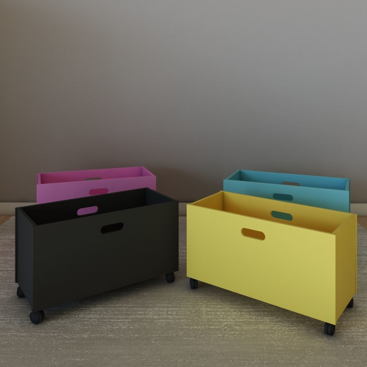 Interior furniture architecture models pack 3D model_6