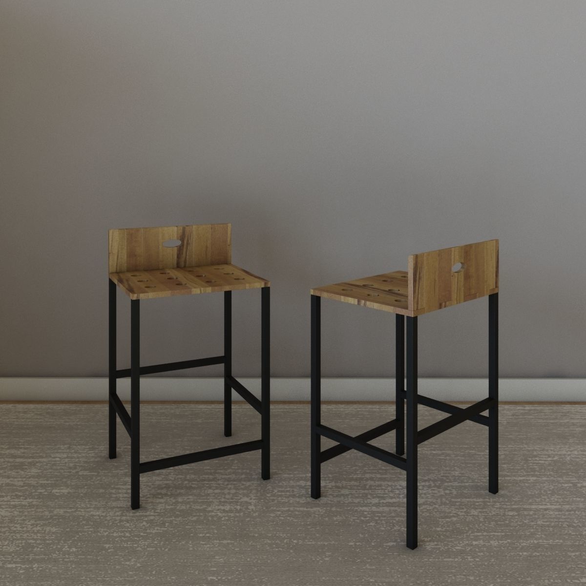 Interior furniture architecture models pack 3D model_14