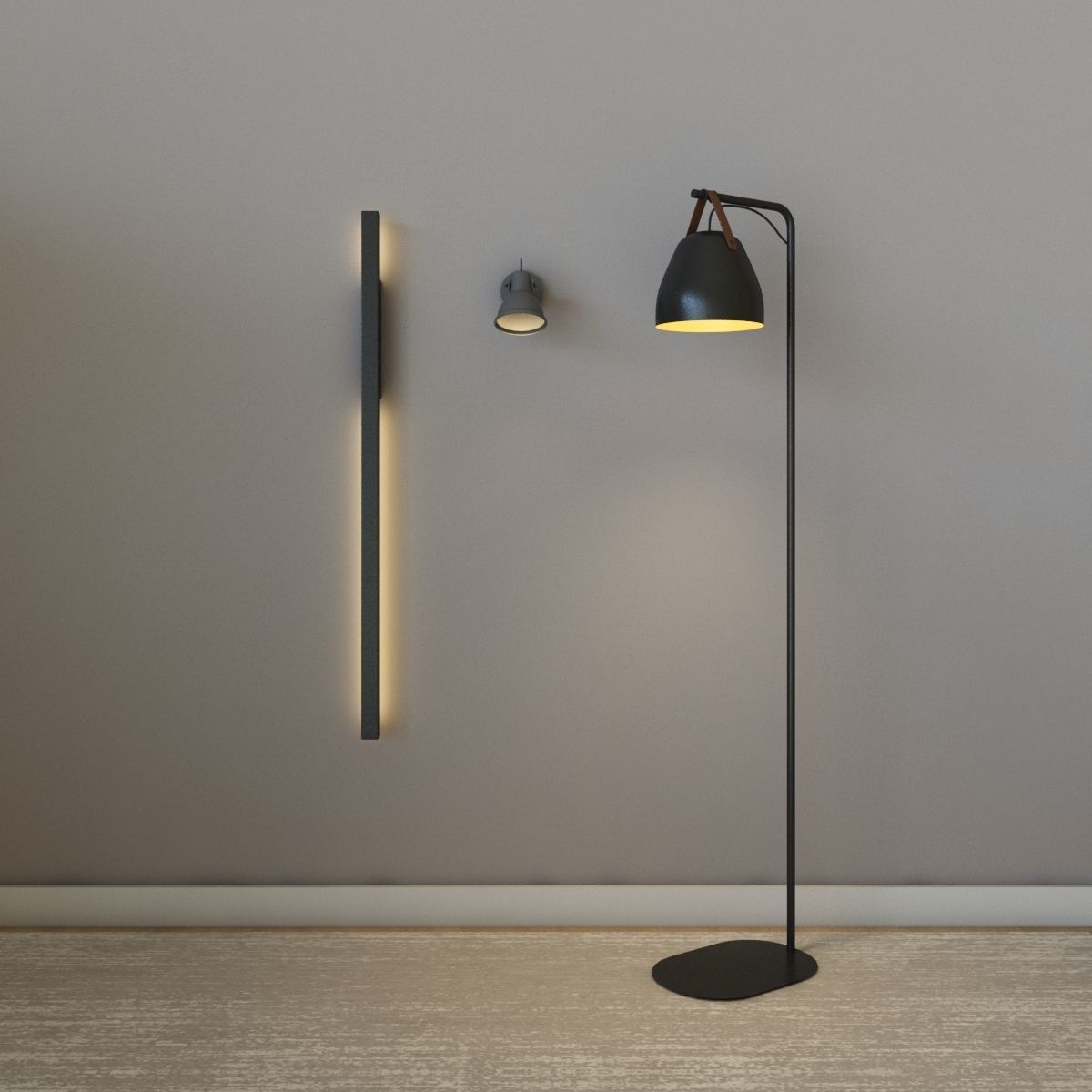 Interior furniture architecture models pack 3D model_1