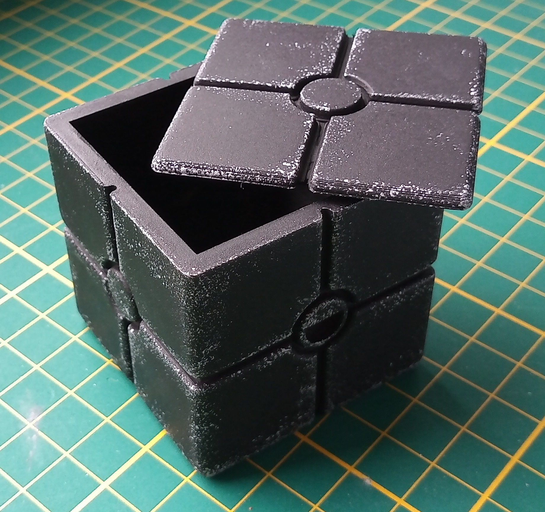 Star Wars black container crate 1-6 scale 3D print model_18