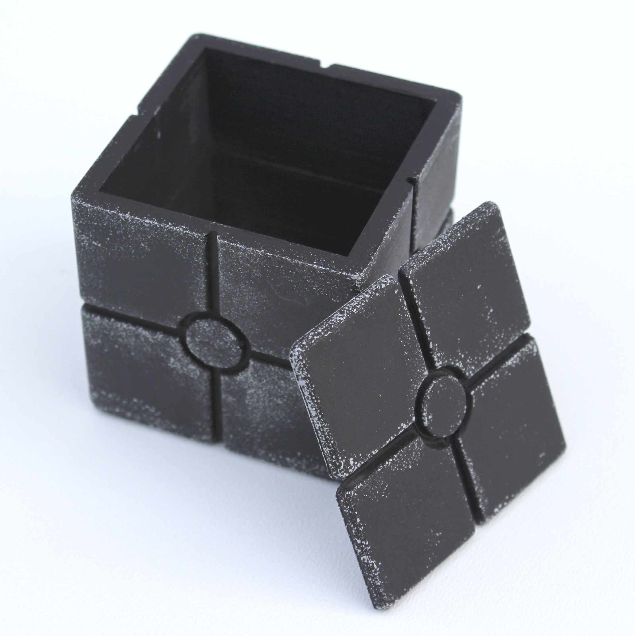 Star Wars black container crate 1-6 scale 3D print model_22