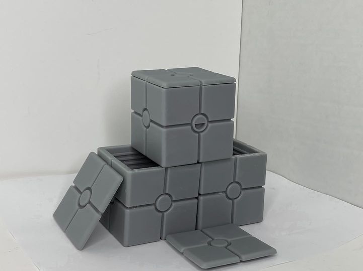 Star Wars black container crate 1-6 scale 3D print model_34