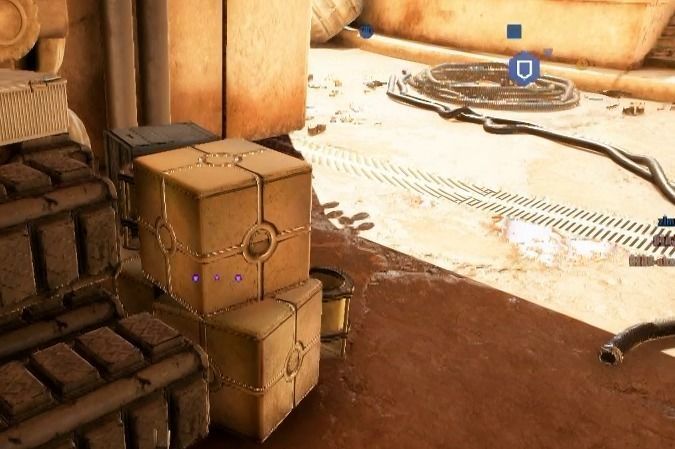 Star Wars black container crate 1-6 scale 3D print model_28