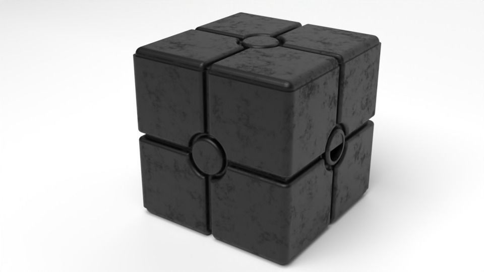 Star Wars black container crate 1-6 scale 3D print model_9