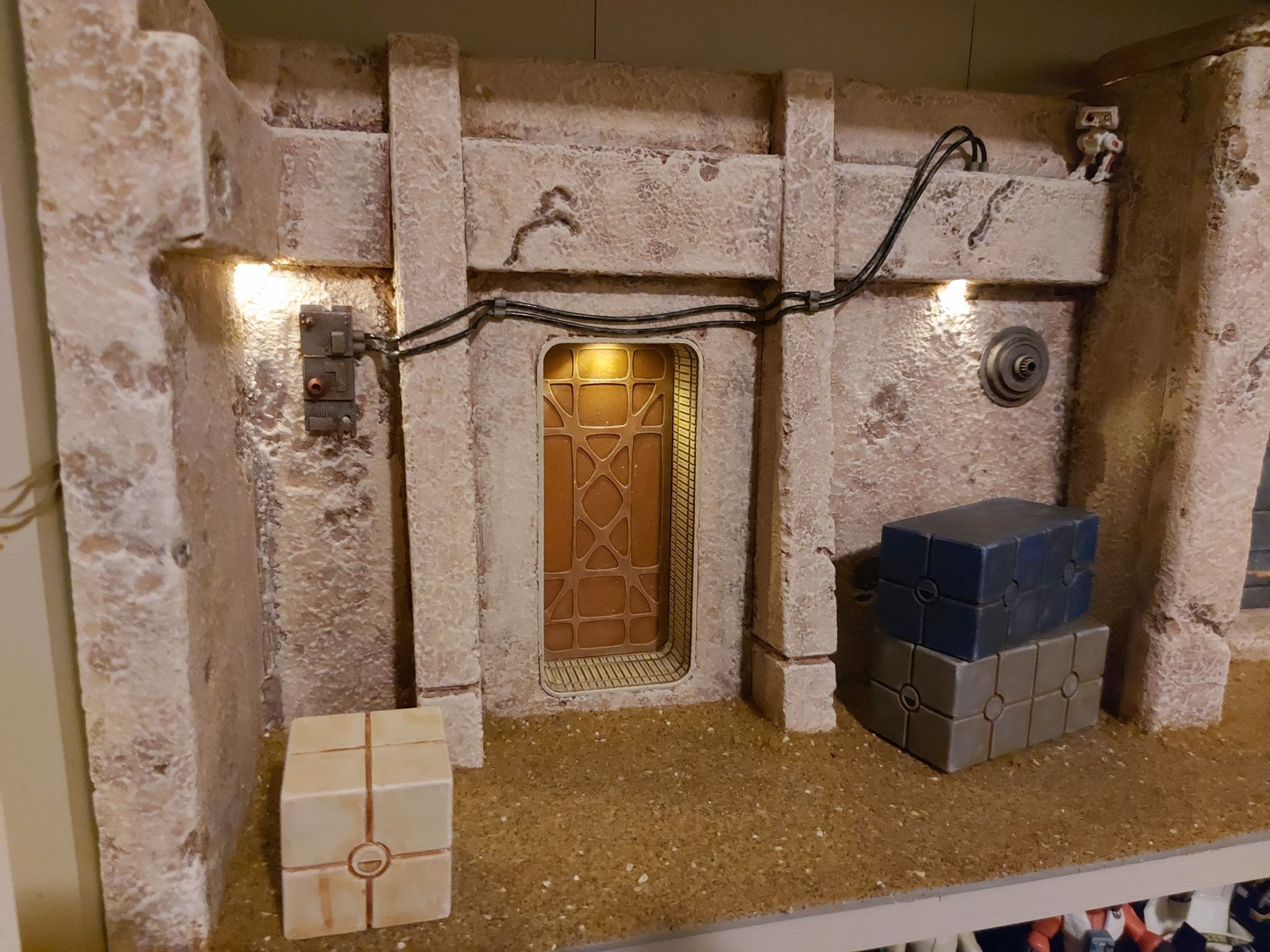 Star Wars black container crate 1-18 scale Kenner Hasbro 3D print model_41