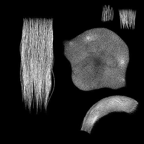 Slavic Warrior - Low-poly model of the character Low-poly 3D model_39