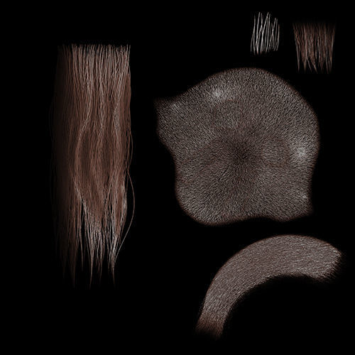 Slavic Warrior - Low-poly model of the character Low-poly 3D model_41