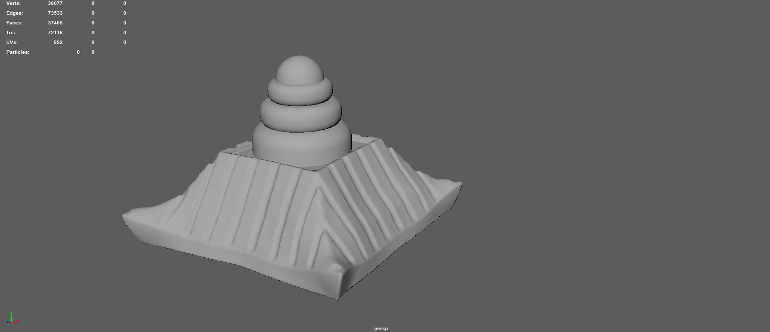 THAILAND GARDEN LAMP 3D model_6