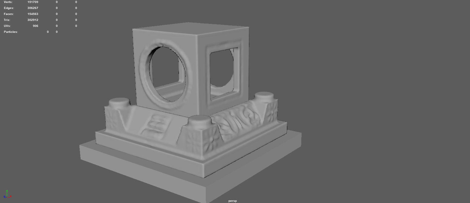 THAILAND GARDEN LAMP 3D model_4