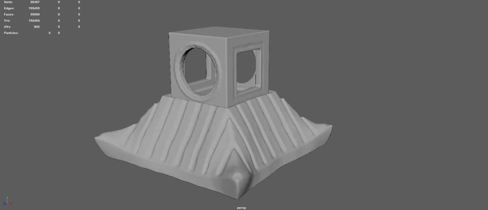 THAILAND GARDEN LAMP 3D model_5