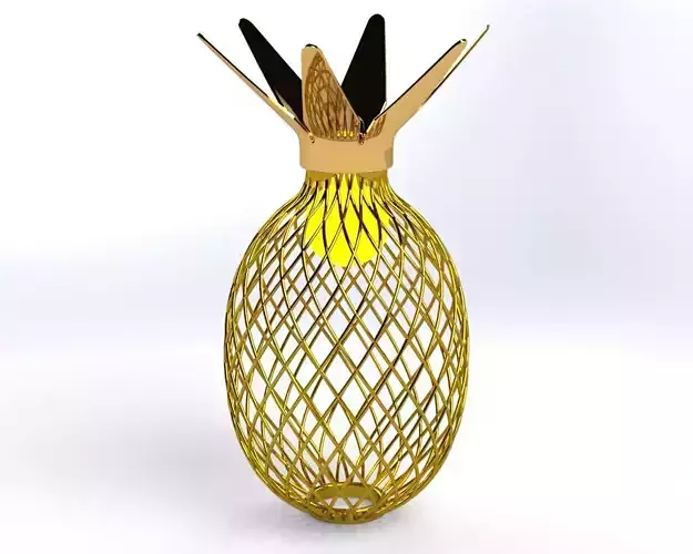 Pineapple lamp