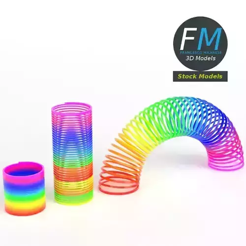 Magic springs toy set