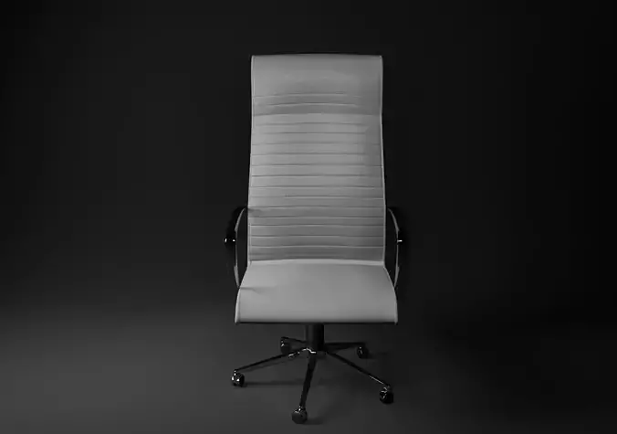 Office Chair modern Low-poly 3D model