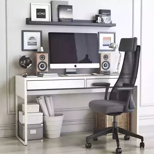 Office workplace 37 3D model