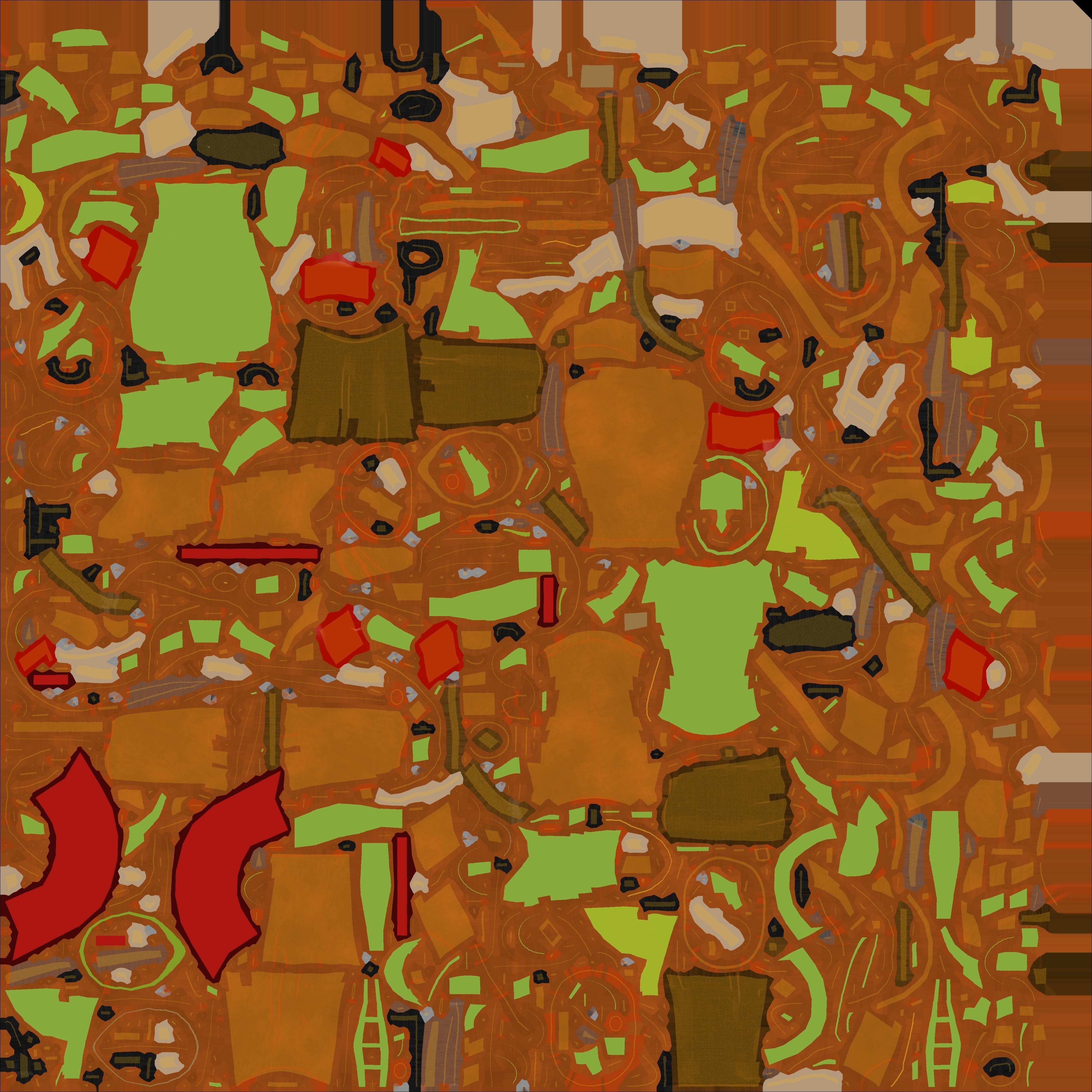 Spartan game ready mid poly rigid character Low-poly 3D model_12