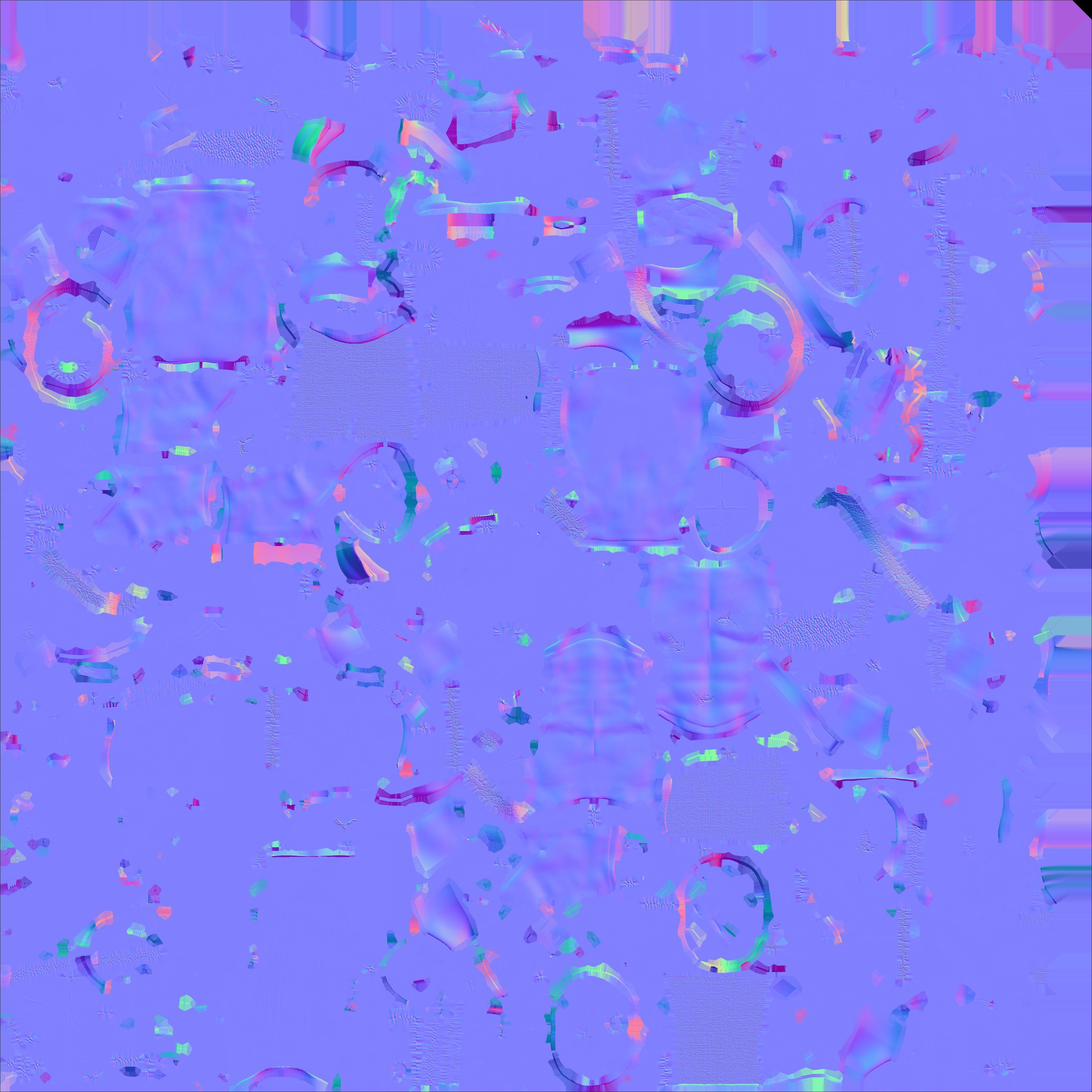 Spartan game ready mid poly rigid character Low-poly 3D model_15