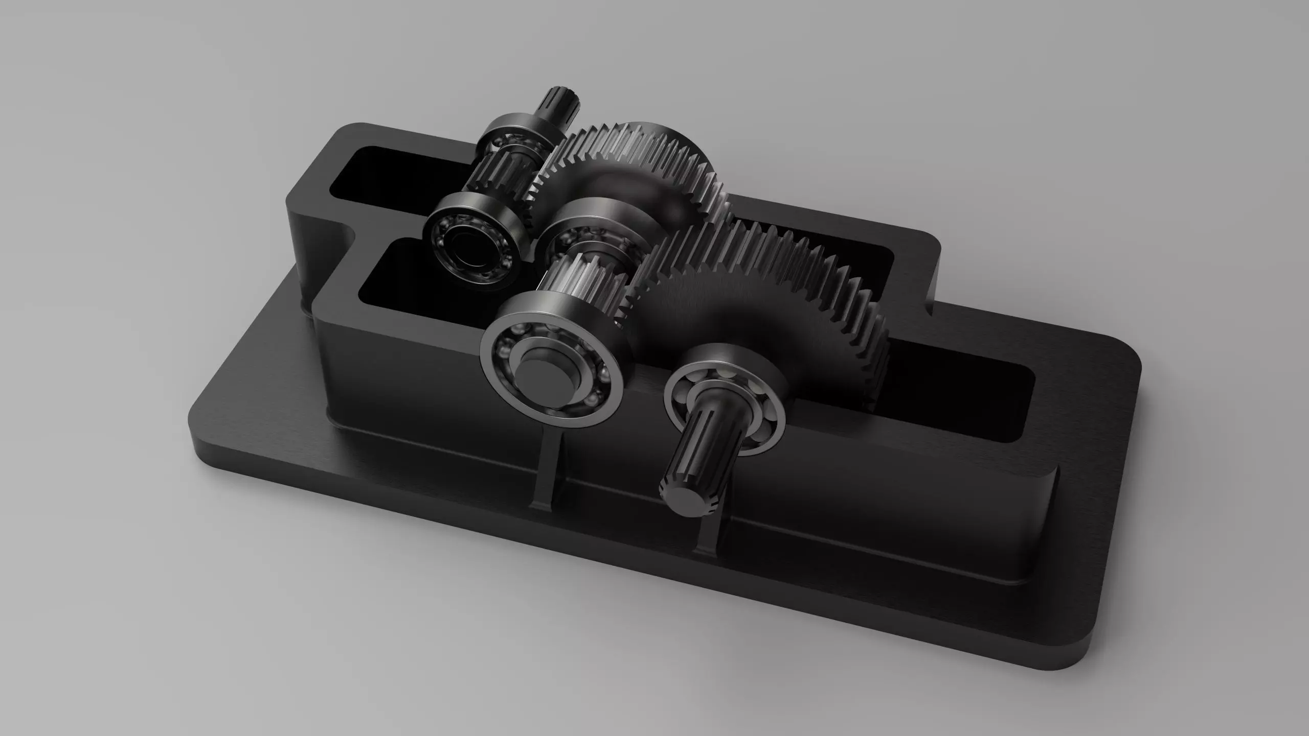 Reduction GearBox 3D model_0