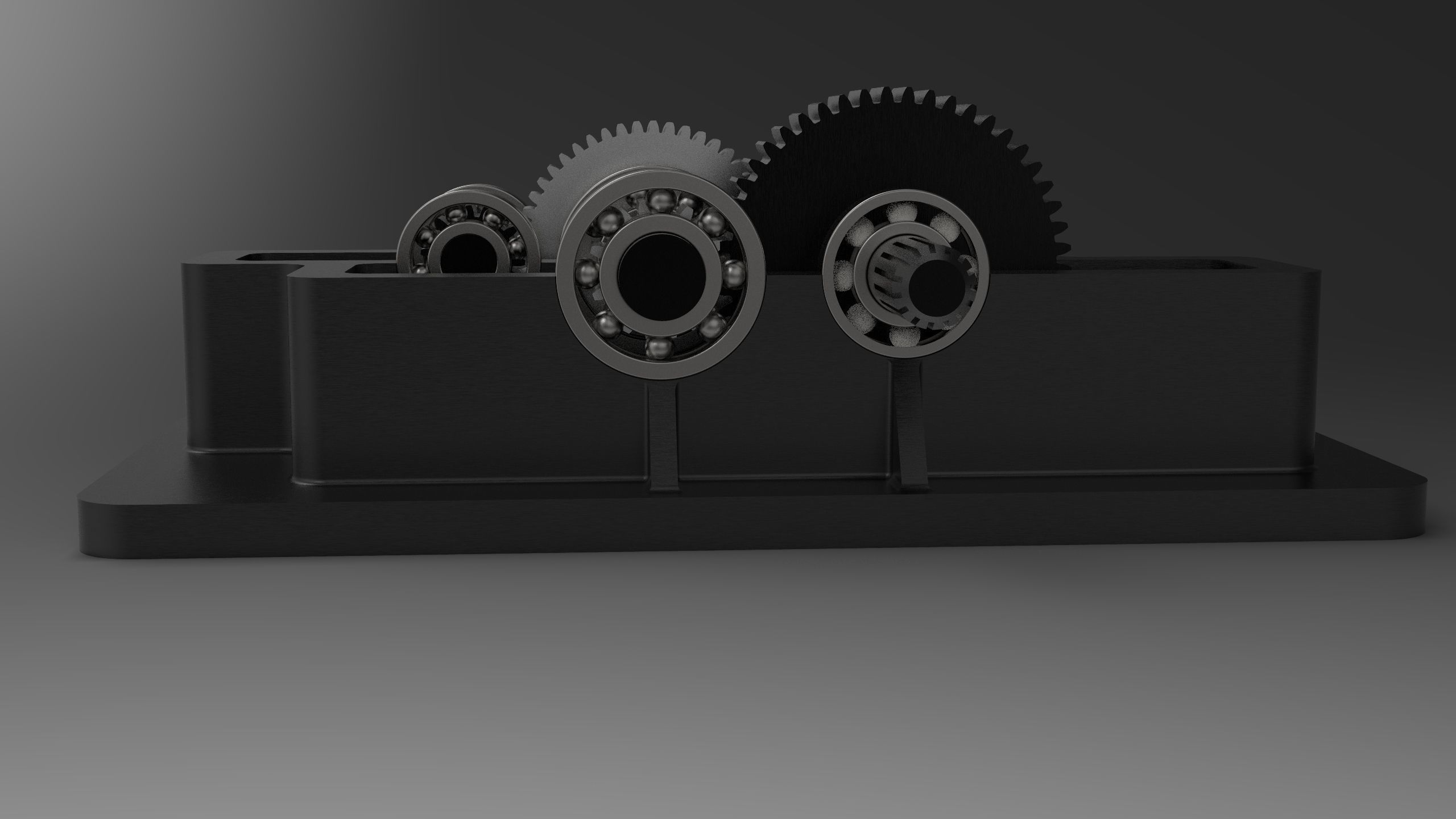 Reduction GearBox 3D model_2