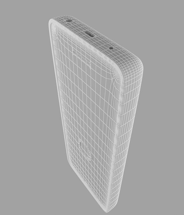 Nokia 108 Dual SIM White 3D model_11