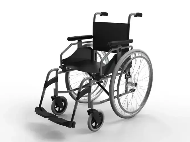 Wheelchair 3D model