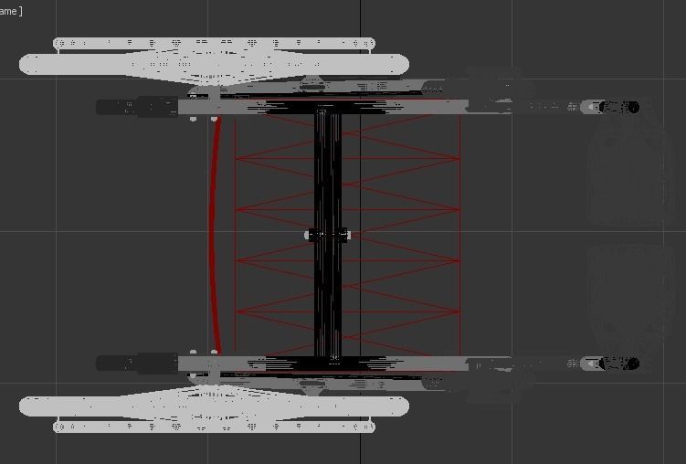 Wheelchair 3D model_12