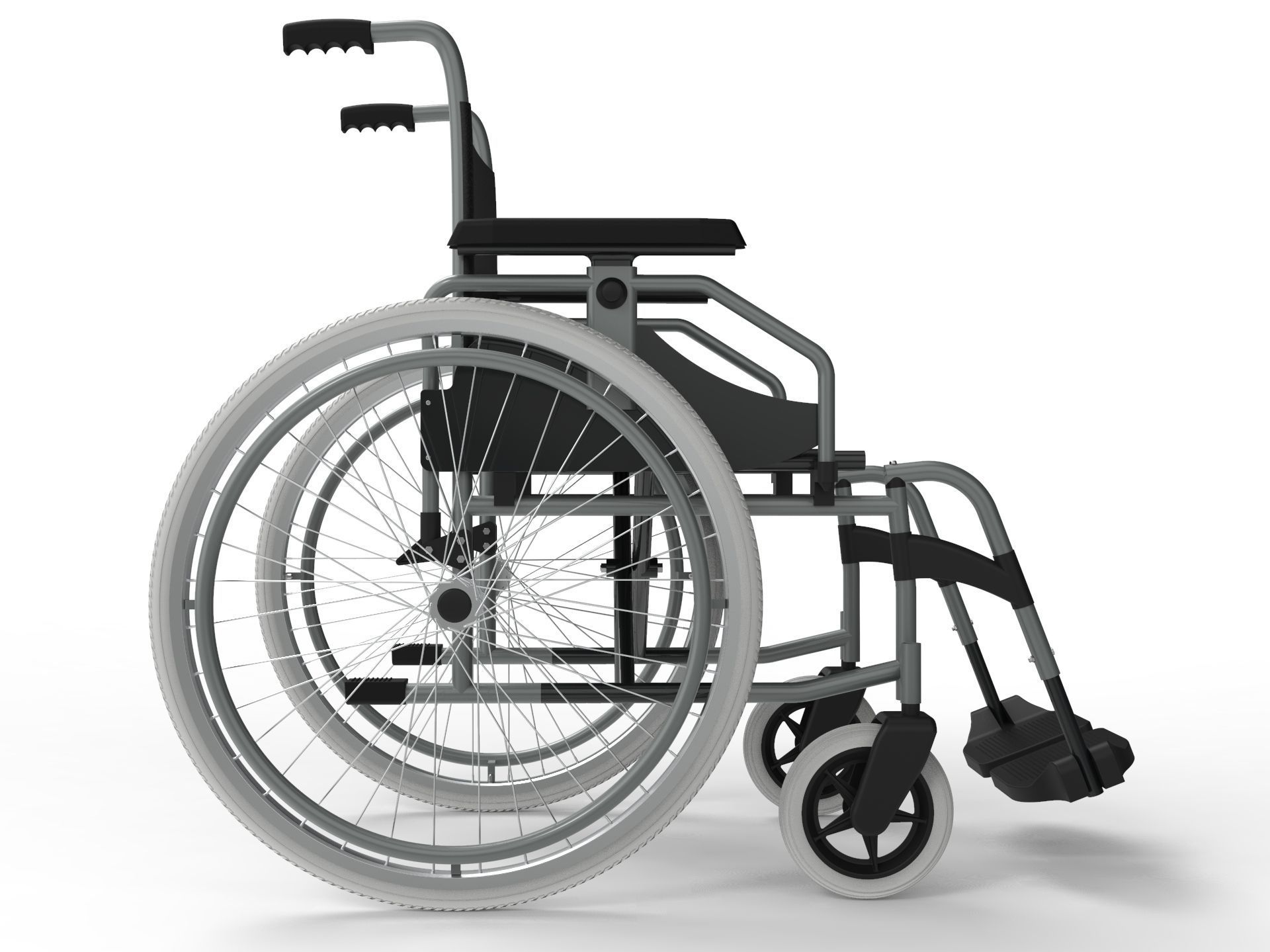 Wheelchair 3D model_18