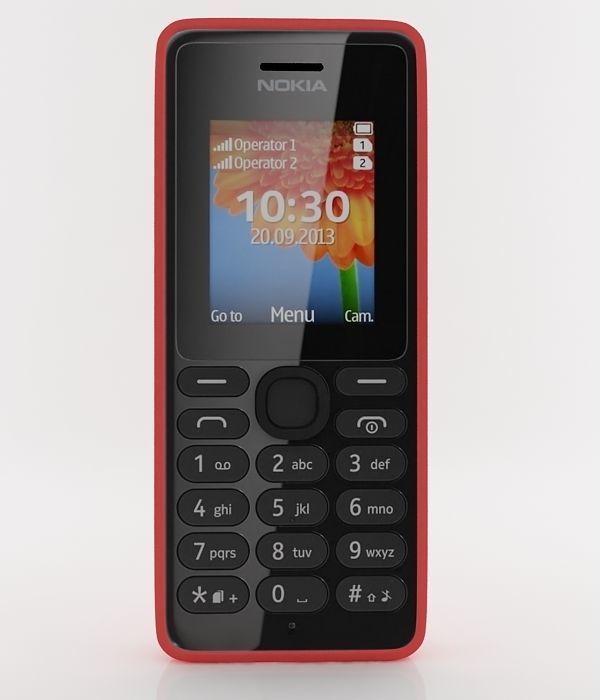 Nokia 108 Dual SIM collection 3D model_22