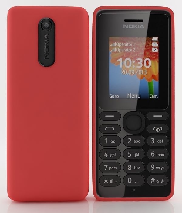Nokia 108 Dual SIM collection 3D model_21