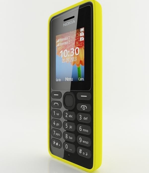 Nokia 108 Dual SIM collection 3D model_6