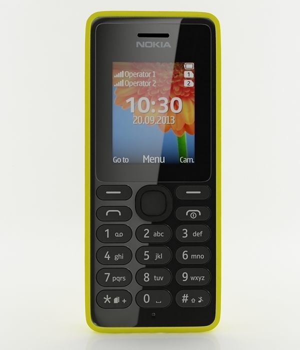Nokia 108 Dual SIM collection 3D model_4