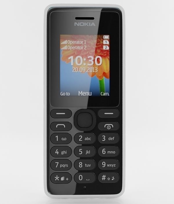 Nokia 108 Dual SIM collection 3D model_13