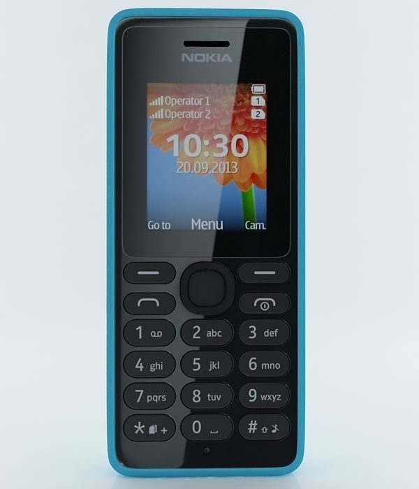 Nokia 108 Dual SIM collection 3D model_39