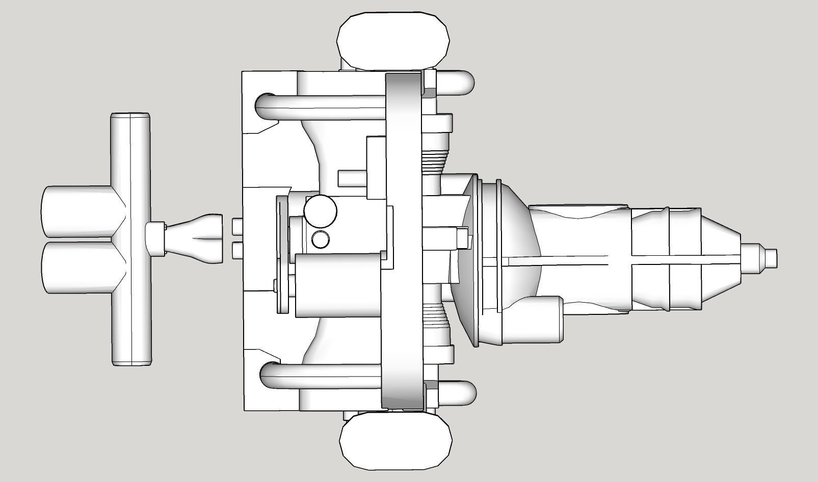 Printable VW engine 3D print model_9